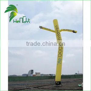 Single Leg Inflatable Air Dancers , Inflatable Wave Man Statues , Customized Colours Inflatable Air Dancers thumbnail-4