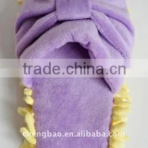 Super Clean Chenille Slipper With Many Colors thumbnail-1