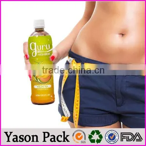 Yason Seamed Shrink Sleeves Shrinkable Plastic Labels Pvc Film Shrink Wrap Film for Food thumbnail-2