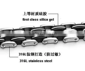 Fashion Power Energy Balance Titanium Magnetic Bracelet for Man thumbnail-4