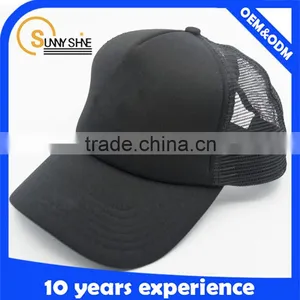 Custom Black Trucker Hats Wholesale High Quality Mesh Hats And Caps Men thumbnail-4