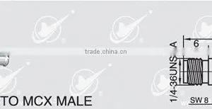 SMA to MCX Adaptor,female to Male thumbnail-1