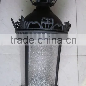 Aluminum Street Lamp Round Lamp Holder With PC Cover thumbnail-1