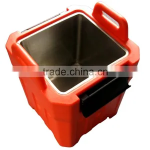 35L Insulated Soup Bucket With Stainless Steel Tank Hot Soup Container thumbnail-1