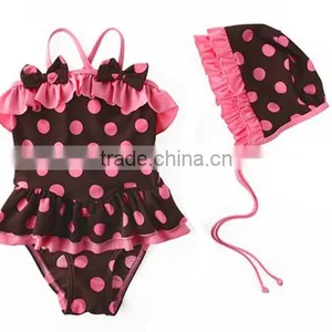 2016 Latest Design Girls UV Cut Swim Set thumbnail-1