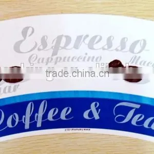 2016 New Customized Paper Cup Fan PE Coated thumbnail-2