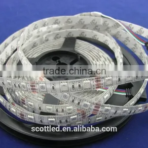 60leds/m 5050 SMD Single Color LED Flexible Strip, DC12V/24V Input, 5m/roll, Waterproof IP20/IP65/IP67 thumbnail-4