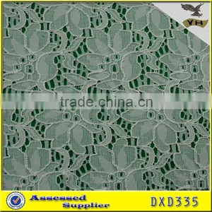 Floral Cotton Lace Fabric for Bridal Dress thumbnail-1