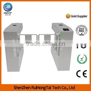 Fashionable Design Electronic Pedestrian Swing Barrier Gate With RFID Reader thumbnail-1