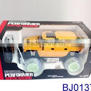 Best Kid Toy Red Remote Control Car Cross 4ch 1 14 Scale Big Wheels rc Car thumbnail-4