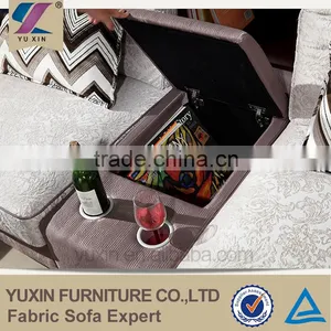 New Design Corner Fabric Sofa Furniture Living Room thumbnail-3