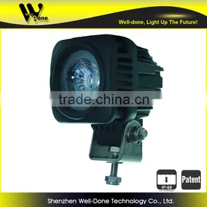 Original Design Manufacturer Oledone Hot IP68 Square 10W Dirt Bike LED Work Light thumbnail-1