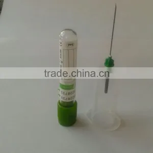 Vacuum Blood Collection Tube With Lithium Heparin Additives thumbnail-1
