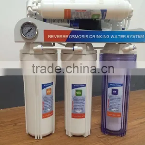 5 -8 Stage RO Reverse Osmosis Water Filter System With Pressure Gauge (RO305) thumbnail-5