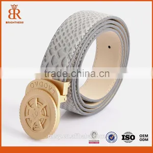 Custom Mens Genuine Spanish Leather Belt Mens Designer Belts thumbnail-1