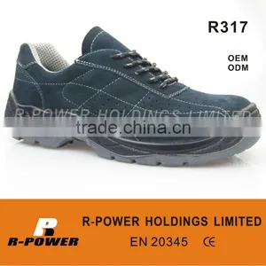 Cow Suede Leather Safety Shoes R317 thumbnail-1