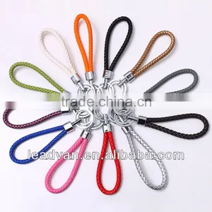 European Style Personalized Metal Keychain Souvenir,High Quality PU Leather Keyring thumbnail-2