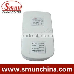12V1A White Rain-proof Monitor Power Supply Adapter thumbnail-1
