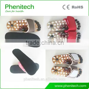 Natural Stone Massage Slipper Foot Massage Shoes for Multicolor Choice thumbnail-3