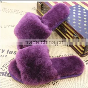 Great Promotion Custom Washable Disposable Fur Hotel Home Slipper thumbnail-5