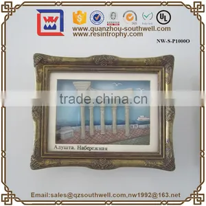 Decoration Resin Plates Souvenir Plate Customer Souvenir Plate With Logo thumbnail-1