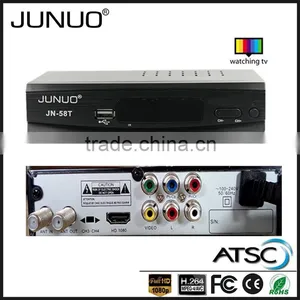 JUNUO China Factory 2016 OEM New Quality Full hd Strong Tuner Mstar USA tv Decoder Set Top Box ATSC thumbnail-1
