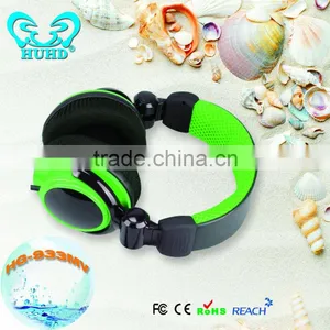Nice Green Headphones Earphone For Computer Game ,Music And Communication HG-933MV thumbnail-1