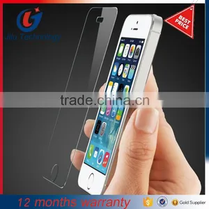 High Quality 9h 0.33mm for Iphone 5 5S 5C Back Glass Tempered Screen Protector thumbnail-1