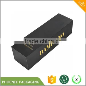 Wine Packaging Boxes Black Paper thumbnail-1