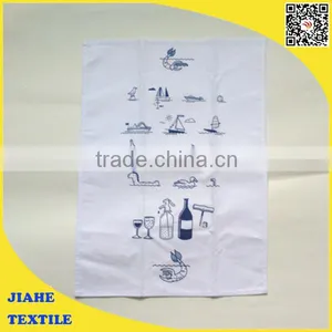 1 Color Print Kitchen Printed Cotton Tea Towel thumbnail-3