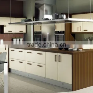 2016 Hot Selling Laminate Kitchen Cabinet Wall Unit and Base Unit With Good Price thumbnail-2