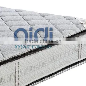 5-Star Hotel Comfortable Pillow Top Pocket Spring High Density Foam Mattress With Elegance AG-1301 thumbnail-5