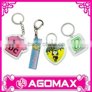 Personalized Inexpensive Printed Custom Keychain Acrylic thumbnail-5