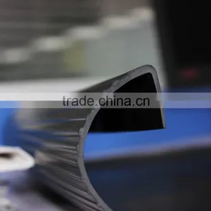 Black Rubber Stair Step Nosing/step Edging/stair Nosing for Antislip Strip of Stair Case in Hospitai /school thumbnail-2