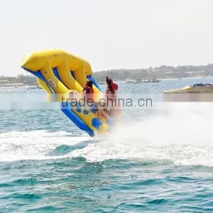 2016 Funny Commercial Inflatable Water Toys, Inflatable Fly Fish,Flying Fish Boat thumbnail-2