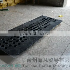 1000*380*50mm High Quality Hot Sell Rubber Speed Hump for Crossing/heavy Strength Rubber Speed Hump Used on Road for Safety thumbnail-6