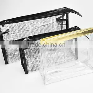 2015 Hottest Transparent Cosmetic PVC Bag Wholesale in China thumbnail-6