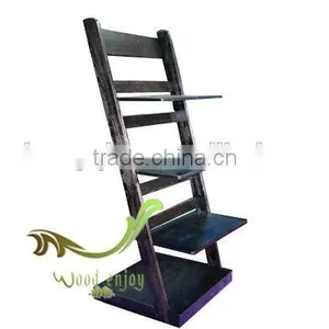 2016 Hot Sales Natural Wood Pattern Black Walnut Wood Shelf/Wood Shelf thumbnail-3