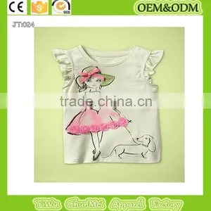 2015 New Dog t -shirt Child T-shirt Kids T-shirt 100% Cotton T-shirt Princess T-shirt thumbnail-1
