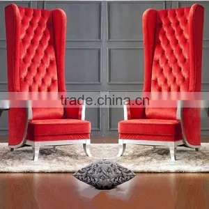 Modern Wooden High Back Pedicure Chair,hotel Chair,leisure Chair thumbnail-1