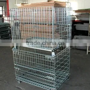 Stackable Metal Storage Boxes /containers/wire Containers For Sale thumbnail-1