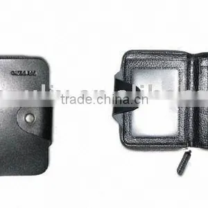 Women's Wallet With Button, Made of Genuine Leather thumbnail-1