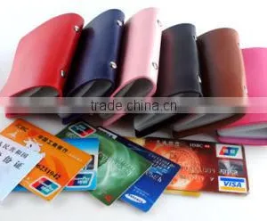Women Men Fashion Business ID Credit Card Holder Pocket Handbag Purse Case thumbnail-3