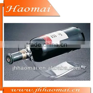 2012 Best Selling Unique Transparent Acrylic Wine Rack HM-S48 thumbnail-1