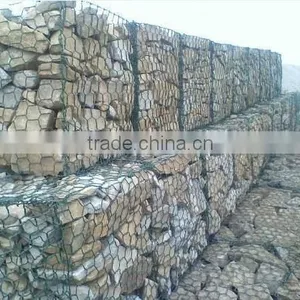 PVC Coated Gabion Mattress, Green Wire Gabion Box thumbnail-4