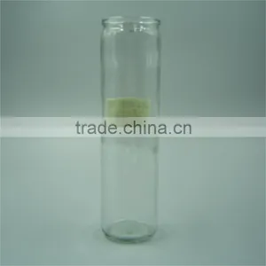 322ml Traditional Style Clear Straight Side Cylinder Glass Vase thumbnail-2