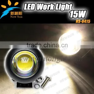 Stainless Steel LED Work Light,15W 60/15 Degree Led Work Light, LED Driving Light For Tractor Forklift Off-road ATV Excavat thumbnail-1
