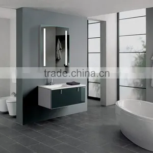 LED Bathroom Mirror Cabinet for High Class Hotel Projct With Shaver Socket thumbnail-1