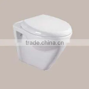 New Design Public Round Wall Hung Toilet thumbnail-1