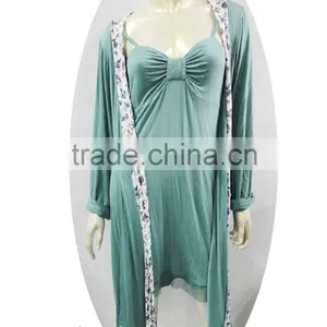 Refined and Graceful Buckle Fastener Night-robe thumbnail-3